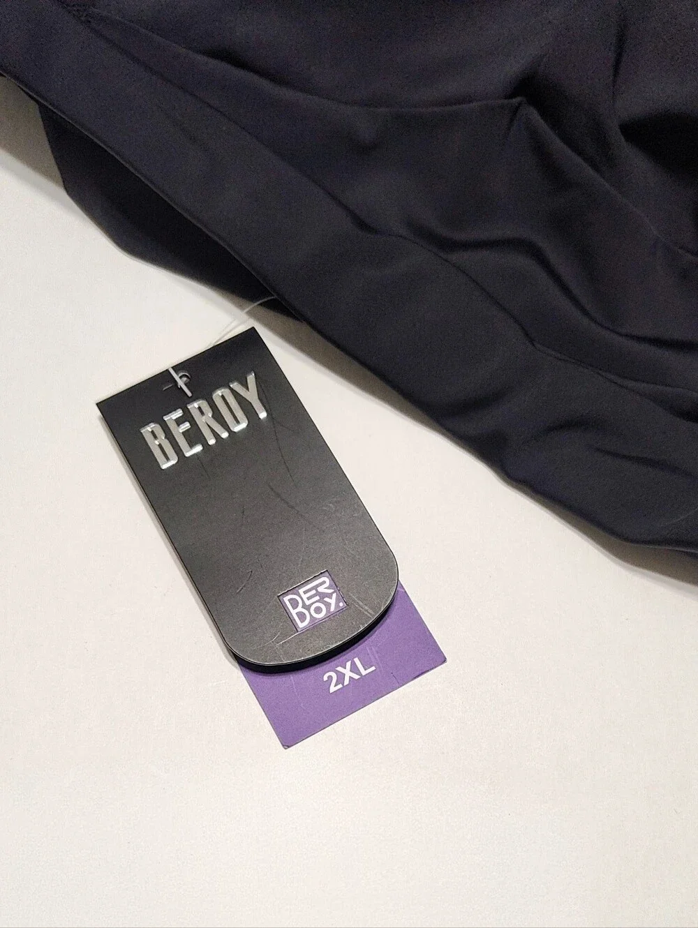 BEROY Women's 2XL Padded Black Cycling Shorts Blue Colorblock New With Tags